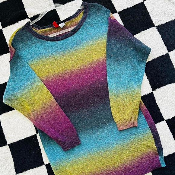 fairygrunge abstract ombre sweater - Picture 2 of 4